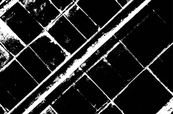 Texture Monochrome Abstraite Noir Blanc Fond Vectoriel Couche Recouvrement Grunge — Image vectorielle