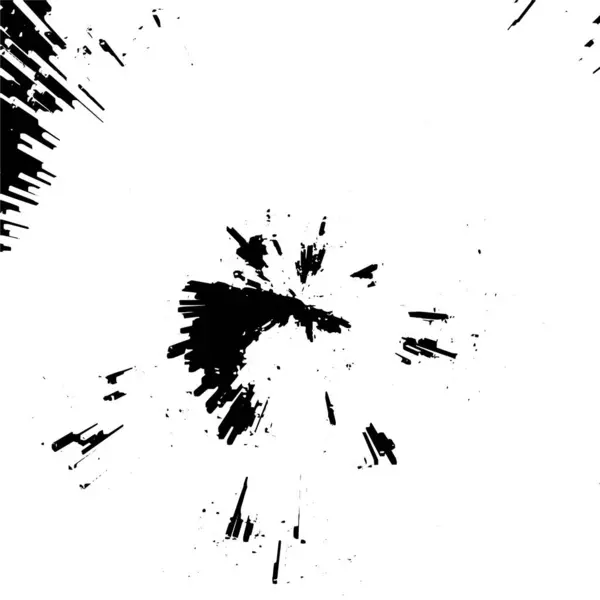 Чорно Білий Гранжевий Фон Лініями Абстрактна Векторна Ілюстрація — стоковий вектор