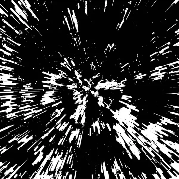 Abstracte Zwart Wit Monochrome Vector Achtergrond Grunge Overlay Laag — Stockvector