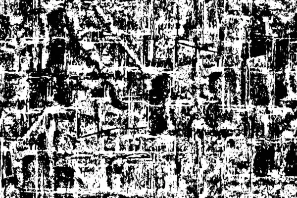 Абстрактный Черно Белый Монохромный Векторный Фон Накладываемый Слой Гранжа — стоковый вектор