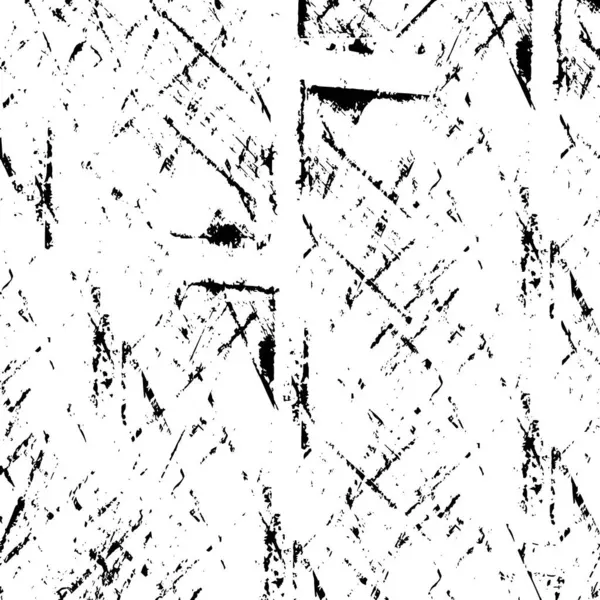 Abstracte Zwart Wit Monochrome Vector Achtergrond Grunge Overlay Laag — Stockvector