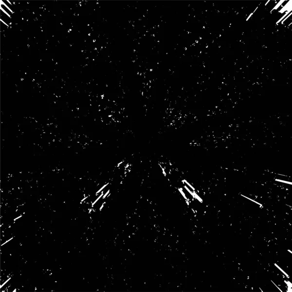 Fondo Vectorial Monocromo Blanco Negro Abstracto Capa Superpuesta Grunge — Archivo Imágenes Vectoriales