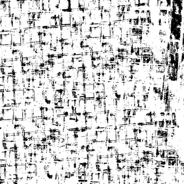 卷曲叠层 摘要黑白矢量背景 单色复古表面 黑暗风格设计的旧墙 — 图库矢量图片
