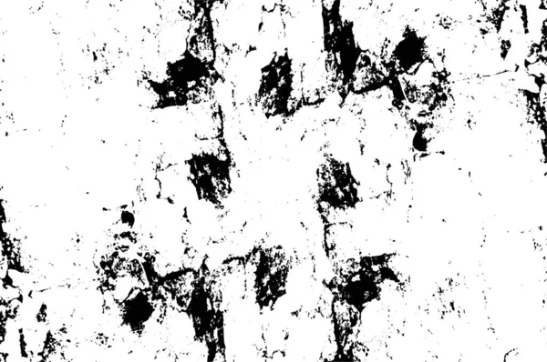 Проблемный Фон Черно Белой Текстуры Царапинами Линиями — стоковый вектор