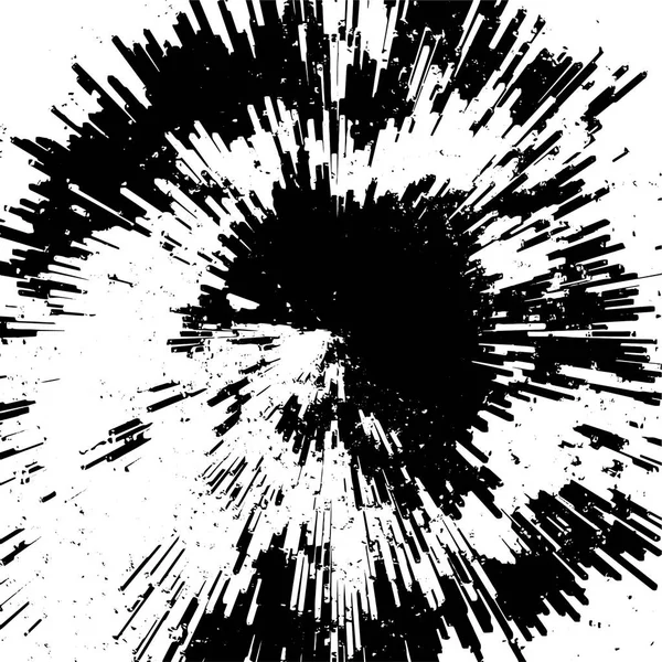 Μαύρο Και Άσπρο Γδαρμένο Grunge Φόντο Αφηρημένη Διανυσματική Απεικόνιση — Διανυσματικό Αρχείο