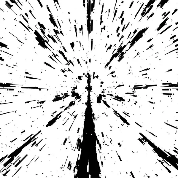 Fundal Grunge Zgâriat Alb Negru Ilustrație Vectorială Abstractă — Vector de stoc
