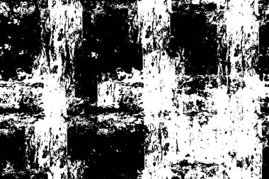 Sert, çizik, sıçramış grunge desenli fırça darbeleri. Dokuları üst üste koy. Siyah-beyaz boyanmış kağıt dokusu. Skeç grunge tasarımı. Poster, kapak, afiş, taklit, çıkartma düzeni için kullan
