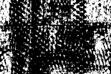 Sert, çizik, sıçramış grunge desenli fırça darbeleri. Dokuları üst üste koy. Siyah-beyaz boyanmış kağıt dokusu. Skeç grunge tasarımı. Poster, kapak, afiş, taklit, çıkartma düzeni için kullan