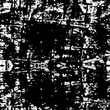 Sert, çizik, sıçramış grunge desenli fırça darbeleri. Dokuları üst üste koy. Siyah-beyaz boyanmış kağıt dokusu. Skeç grunge tasarımı. Poster, kapak, afiş, taklit, çıkartma düzeni için kullan