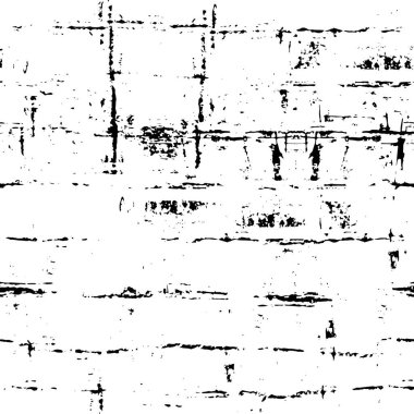 Sert, çizik, sıçramış grunge desenli fırça darbeleri. Dokuları üst üste koy. Siyah-beyaz boyanmış kağıt dokusu. Skeç grunge tasarımı. Poster, kapak, afiş, taklit, çıkartma düzeni için kullan