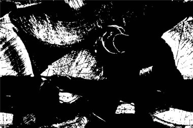 Sert, çizik, sıçramış grunge desenli fırça darbeleri. Dokuları üst üste koy. Siyah-beyaz boyanmış kağıt dokusu. Skeç grunge tasarımı. Poster, kapak, afiş, taklit, çıkartma düzeni için kullan