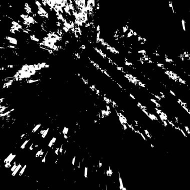 Sert, çizik, sıçramış grunge desenli fırça darbeleri. Dokuları üst üste koy. Siyah-beyaz boyanmış kağıt dokusu. Skeç grunge tasarımı. Poster, kapak, afiş, taklit, çıkartma düzeni için kullan