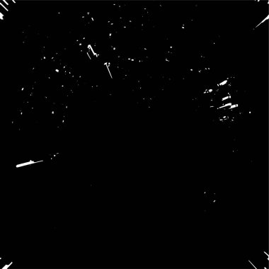 Sert, çizik, sıçramış grunge desenli fırça darbeleri. Dokuları üst üste koy. Siyah-beyaz boyanmış kağıt dokusu. Skeç grunge tasarımı. Poster, kapak, afiş, taklit, çıkartma düzeni için kullan