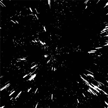 siyah ve beyaz çizilmiş grunge arkaplan, soyut vektör çizimi 