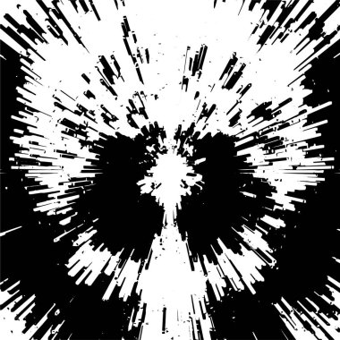 Tek renkli grunge illüstrasyonu. tasarım desenli