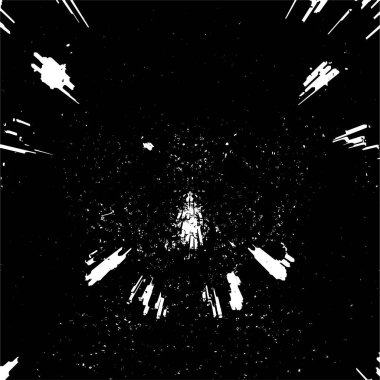 siyah beyaz grunge illüstrasyon. boyanmış doku 