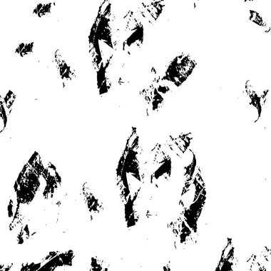 siyah beyaz grunge illüstrasyon. Kirli doku 