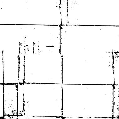 siyah beyaz grunge illüstrasyon. Kirli doku 