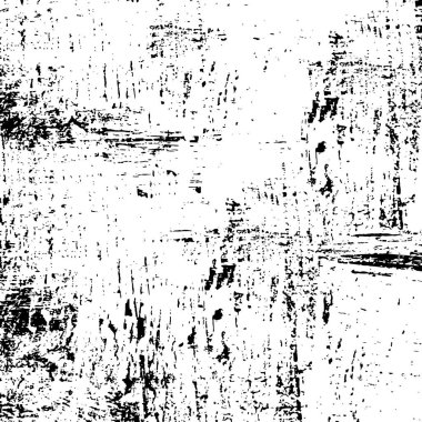 Tek renkli grunge illüstrasyonu. Çizilmiş doku 