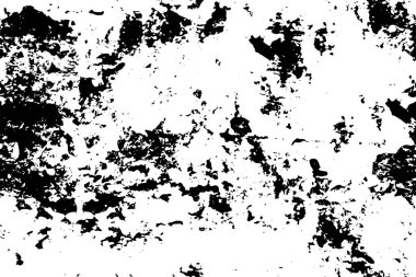 Vektör çizimi. Soyut grunge siyah beyaz arkaplan. 