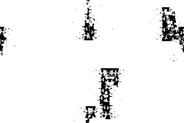 Siyah ve beyaz dokular. grunge soyut vektör yüzeyi 