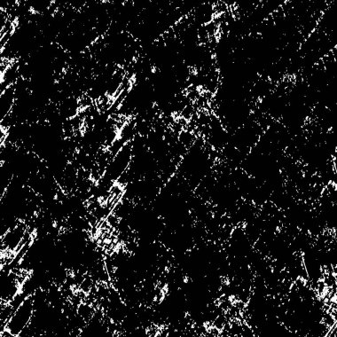 Çatlamış beton, taş ya da asfaltın sıkıntılı örtülü dokusu. Grunge 'un arka planı. soyut yarım ton vektör çizimi