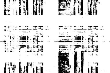 Siyah beyaz desenli, noktalı ve benekli sıkıntılı bir arkaplan. Soyut vektör çizgileri. soyut vektör illüstrasyonu.