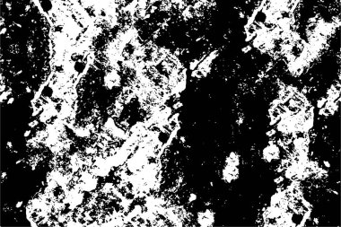 Siyah ve beyaz dokular. grunge soyut vektör yüzeyi 