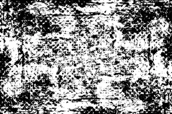 Szorstkie Zarysowane Rozpryśnięte Wzory Grunge Pociągnięcia Pędzla Nakładka Tekstury Wyblakły — Wektor stockowy
