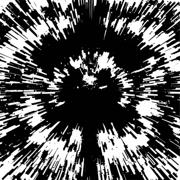Siyah Beyaz Çizilmiş Grunge Arkaplan Soyut Vektör Çizimi — Stok Vektör
