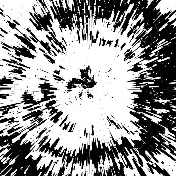 Siyah Beyaz Çizilmiş Grunge Arkaplan Soyut Vektör Çizimi — Stok Vektör