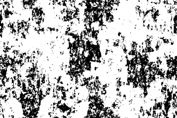 Monochrome Illustration Abstrakter Grunge Hintergrund — Stockvektor