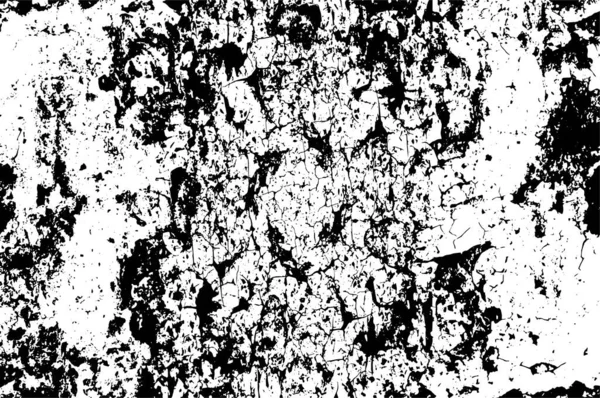 Monochromatyczna Ilustracja Stare Abstrakcyjne Tło Grunge — Wektor stockowy