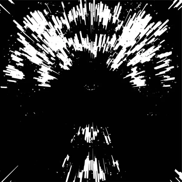 Jednobarevná Ilustrace Staré Abstraktní Grunge Pozadí — Stockový vektor