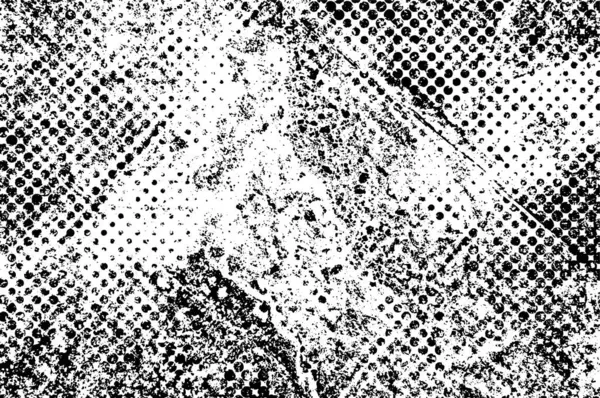 Μονόχρωμη Απεικόνιση Παλιό Αφηρημένο Φόντο Grunge — Διανυσματικό Αρχείο