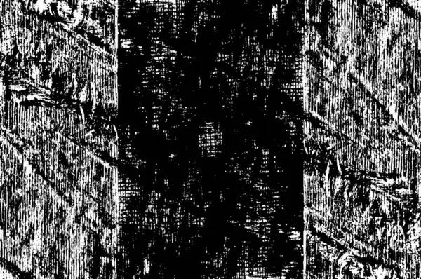 Ilustrasi Monokrom Latar Belakang Grunge Abstrak Lama - Stok Vektor
