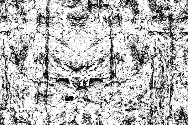 Ilustración Grunge Monocromo Diseño Texturizado — Vector de stock