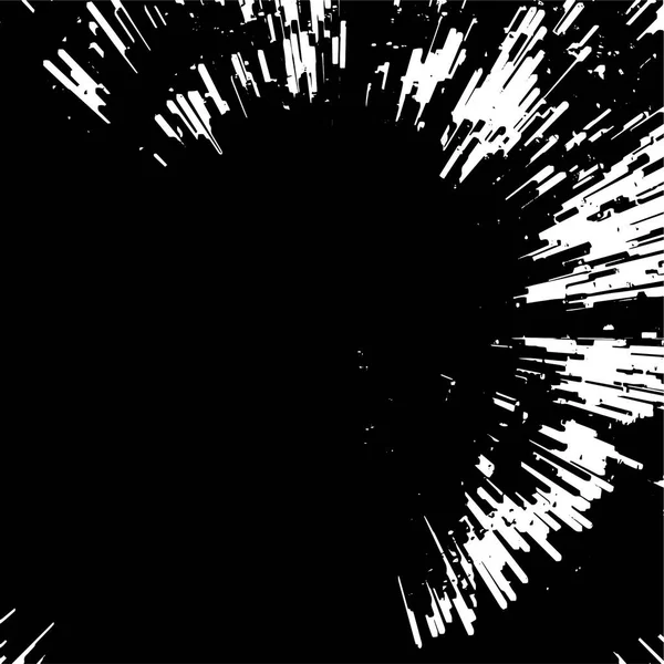 Zwart Wit Gekrast Grunge Achtergrond Abstracte Vector Illustratie — Stockvector