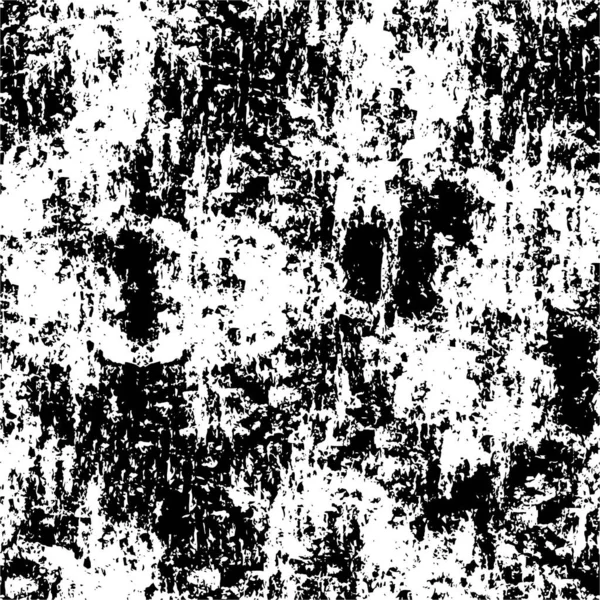 Illustration Grunge Monochrome Texture Peinte — Image vectorielle