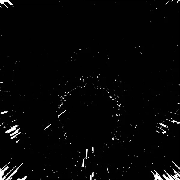 Ilustración Grunge Monocromo Textura Pintada — Vector de stock