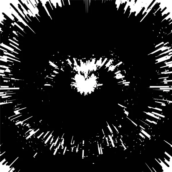 单色Grunge插图 彩绘纹理 — 图库矢量图片