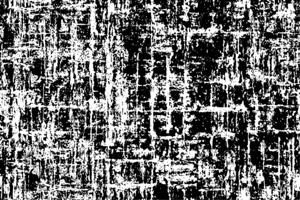 Monochrome Grunge Illustration Bemalte Textur — Stockvektor