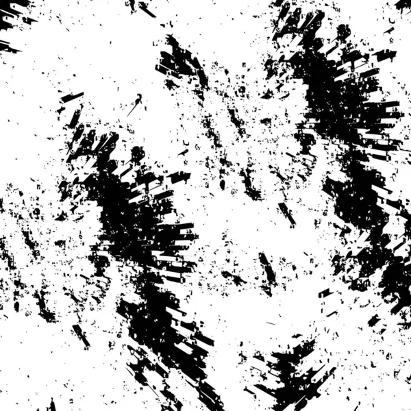 Чорно Біла Гранжева Ілюстрація Пофарбована Текстура — стоковий вектор