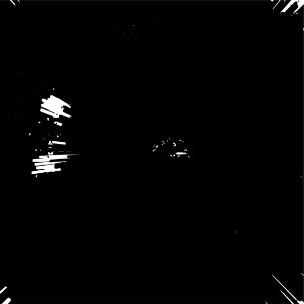 Illustration Grunge Noir Blanc Texture Peinte — Image vectorielle