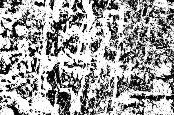 Черно Белая Гранж Иллюстрация Крашеная Текстура — стоковый вектор