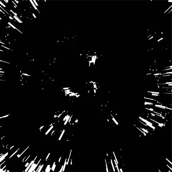 Черный Белый Поцарапанный Фон Гранжа Абстрактная Векторная Иллюстрация — стоковый вектор