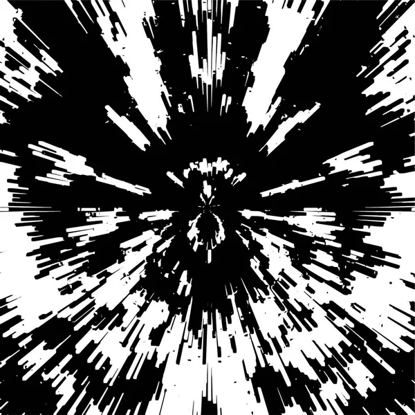 Fekete Fehér Karcos Grunge Háttér Elvont Vektor Illusztráció — Stock Vector