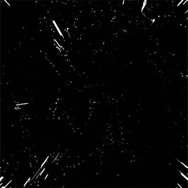 Черный Белый Поцарапанный Фон Гранжа Абстрактная Векторная Иллюстрация — стоковый вектор