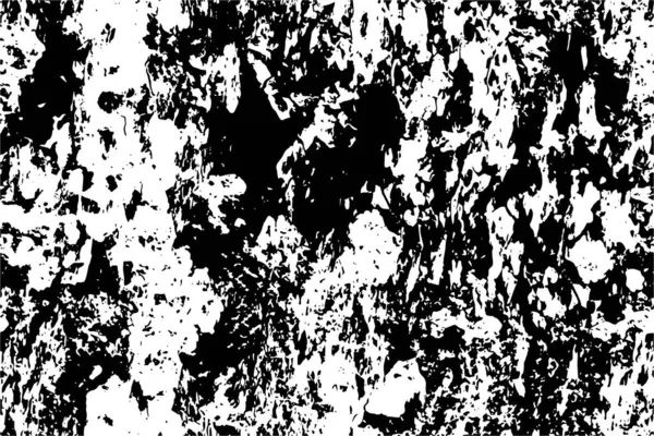 Zwart Wit Grunge Illustratie Vuile Textuur — Stockvector