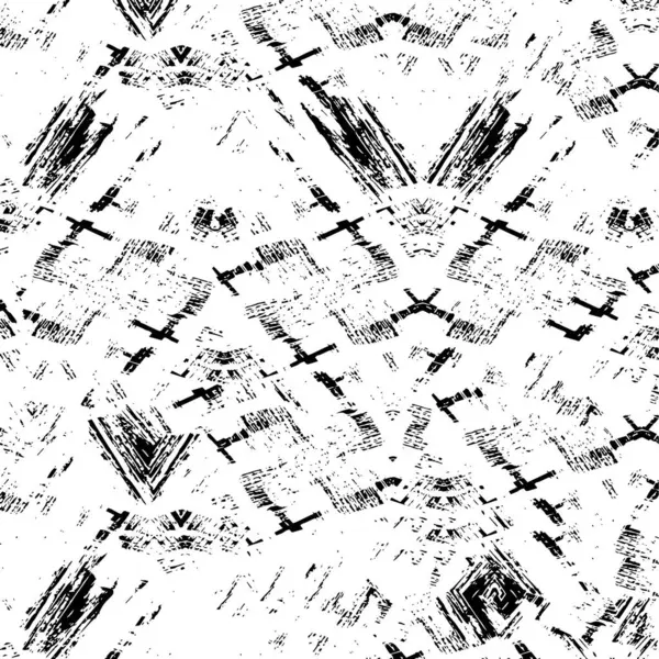 Ilustração Grunge Preto Branco Textura Suja —  Vetores de Stock